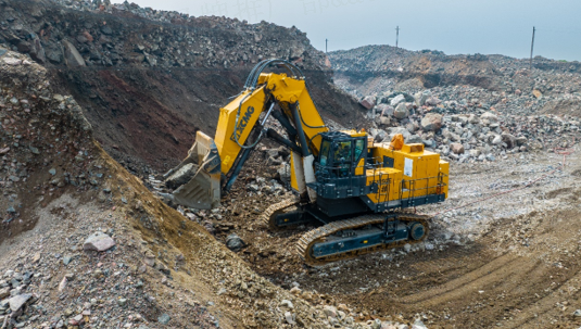 拉斯维加斯9888XE1350E挖掘机批量交付东南大区