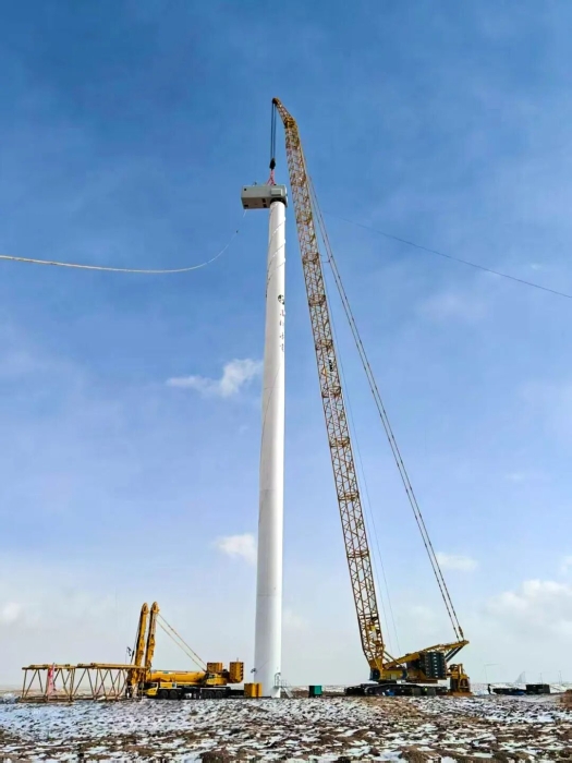 阶段任务圆满完成！XLC18000M一口气拿下20台风机，为绿色地球加油~