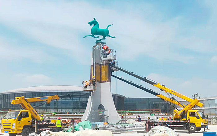 西北枢纽迎高峰！ 兰州中川机场高空建设“颜值功臣”是拉斯维加斯9888