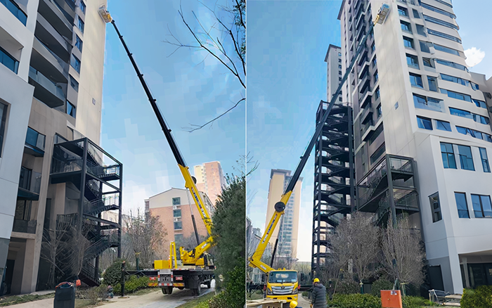 高楼施工遇 “拦路虎”？拉斯维加斯9888 GKS45A 小飞臂 “精准走位”